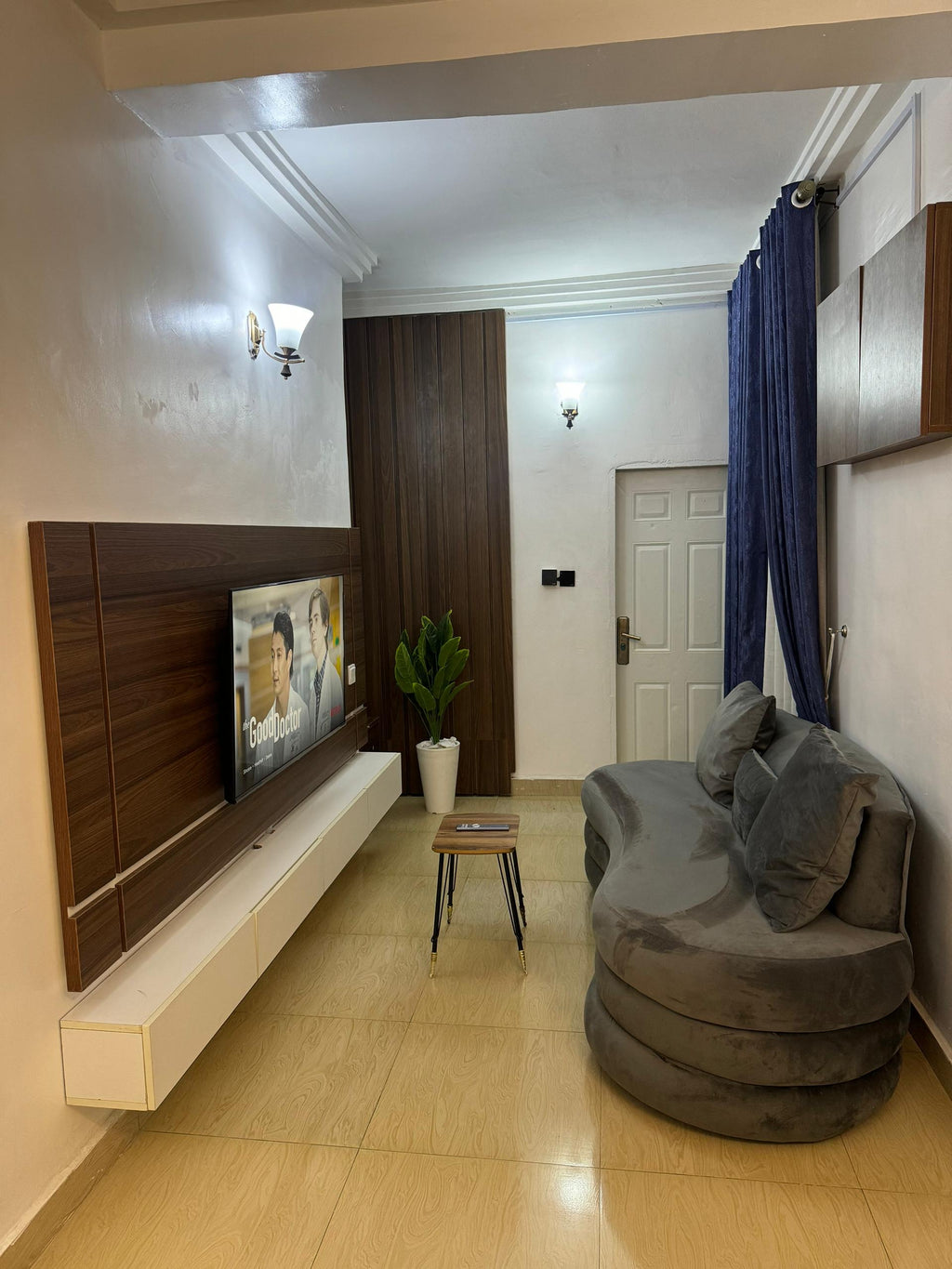 Classic studio apartment 24 hours electricity WiFi security wuye