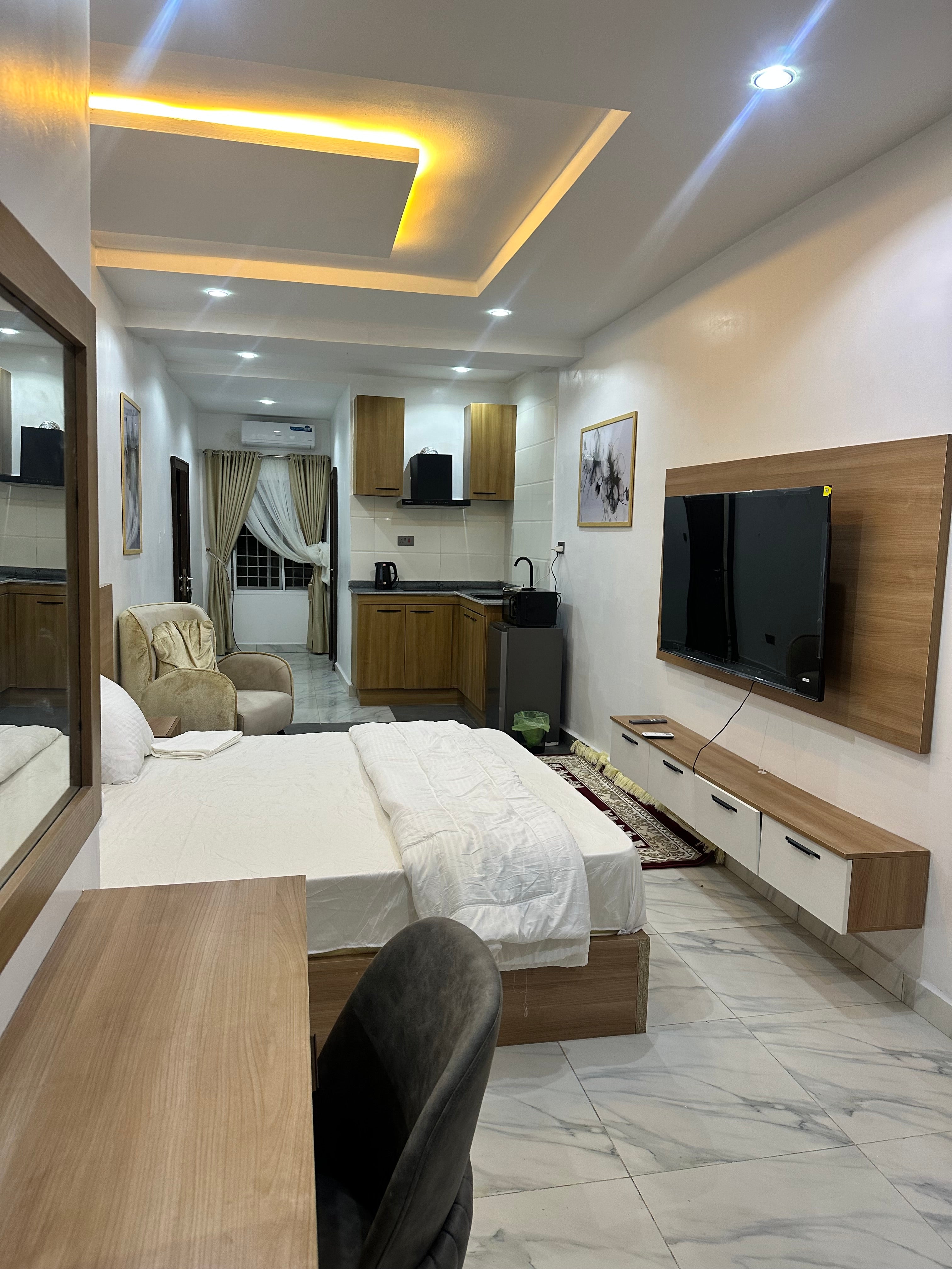Studio Apartment by K30 Mall – Wuye, Abuja