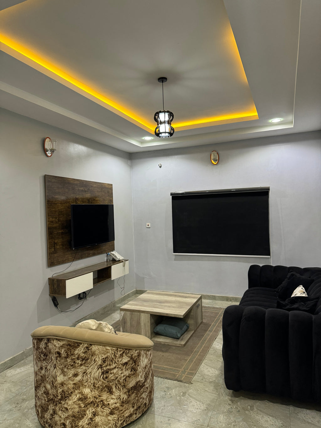 Masters bedroom kitchen and sitting room