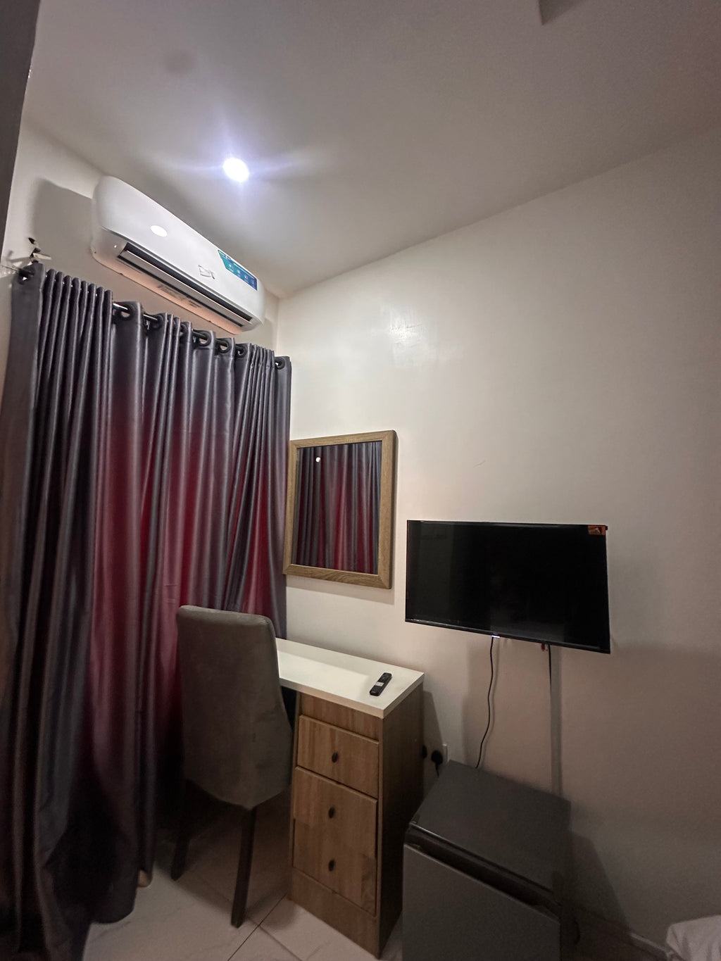 Single room with sitting room and kitchen