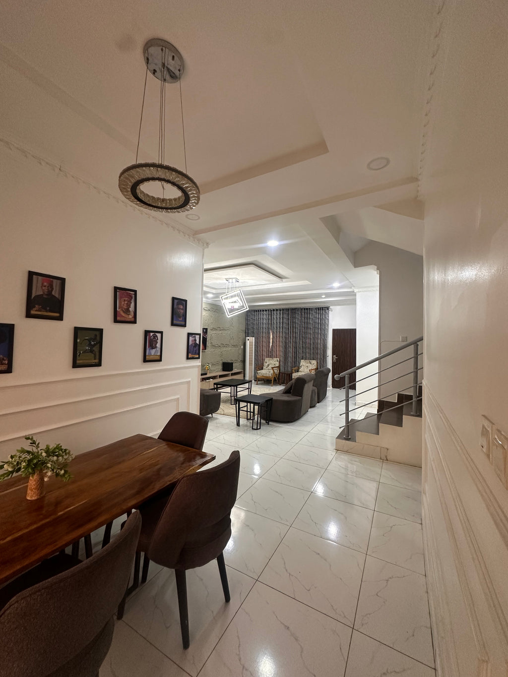 Luxury Single Room Apartment with Extra Sitting Room, Kitchen & Balcony – 3rd Floor, Wuye, Abuja