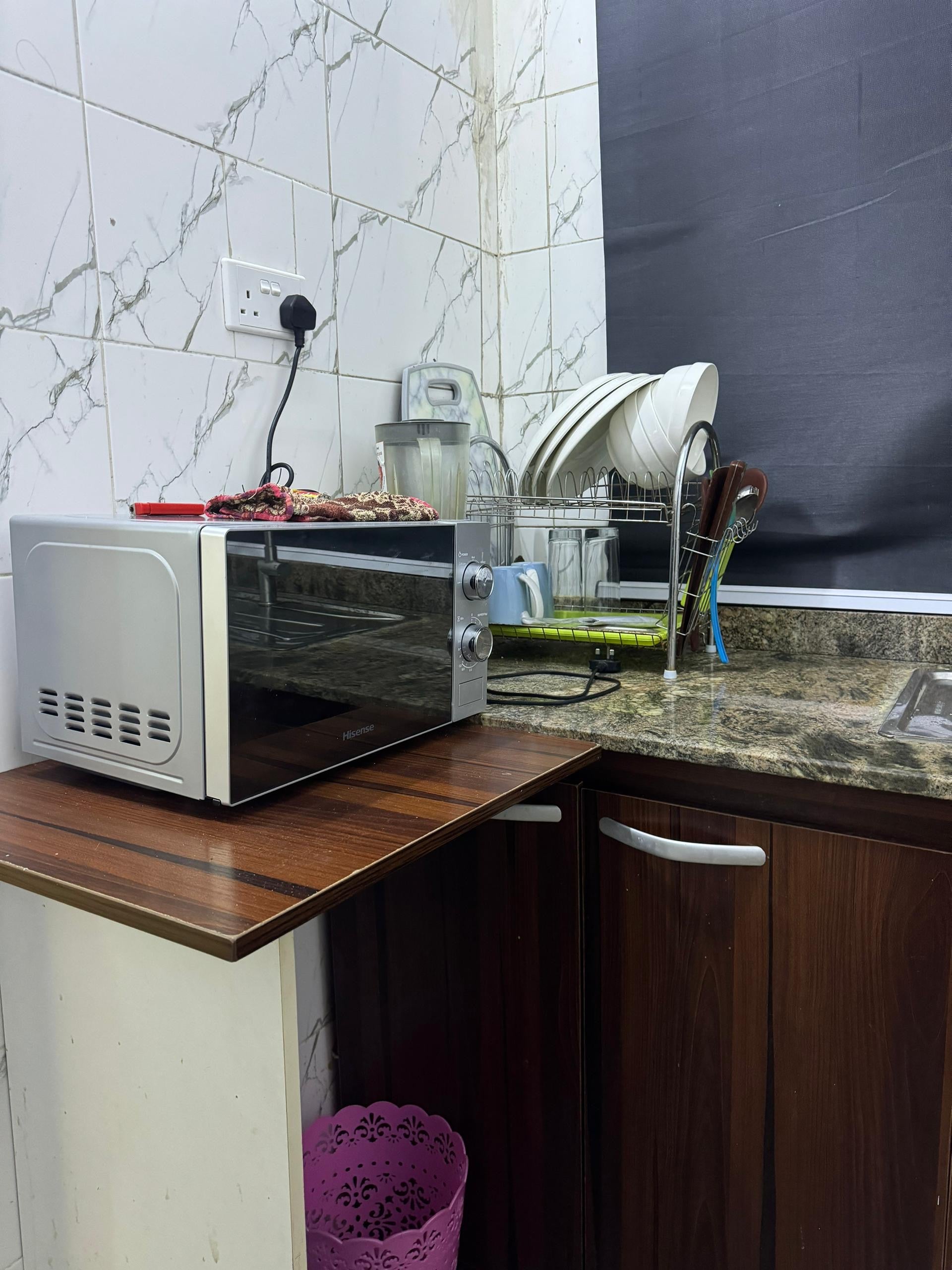 Classic studio apartment 24 hours electricity WiFi security wuye