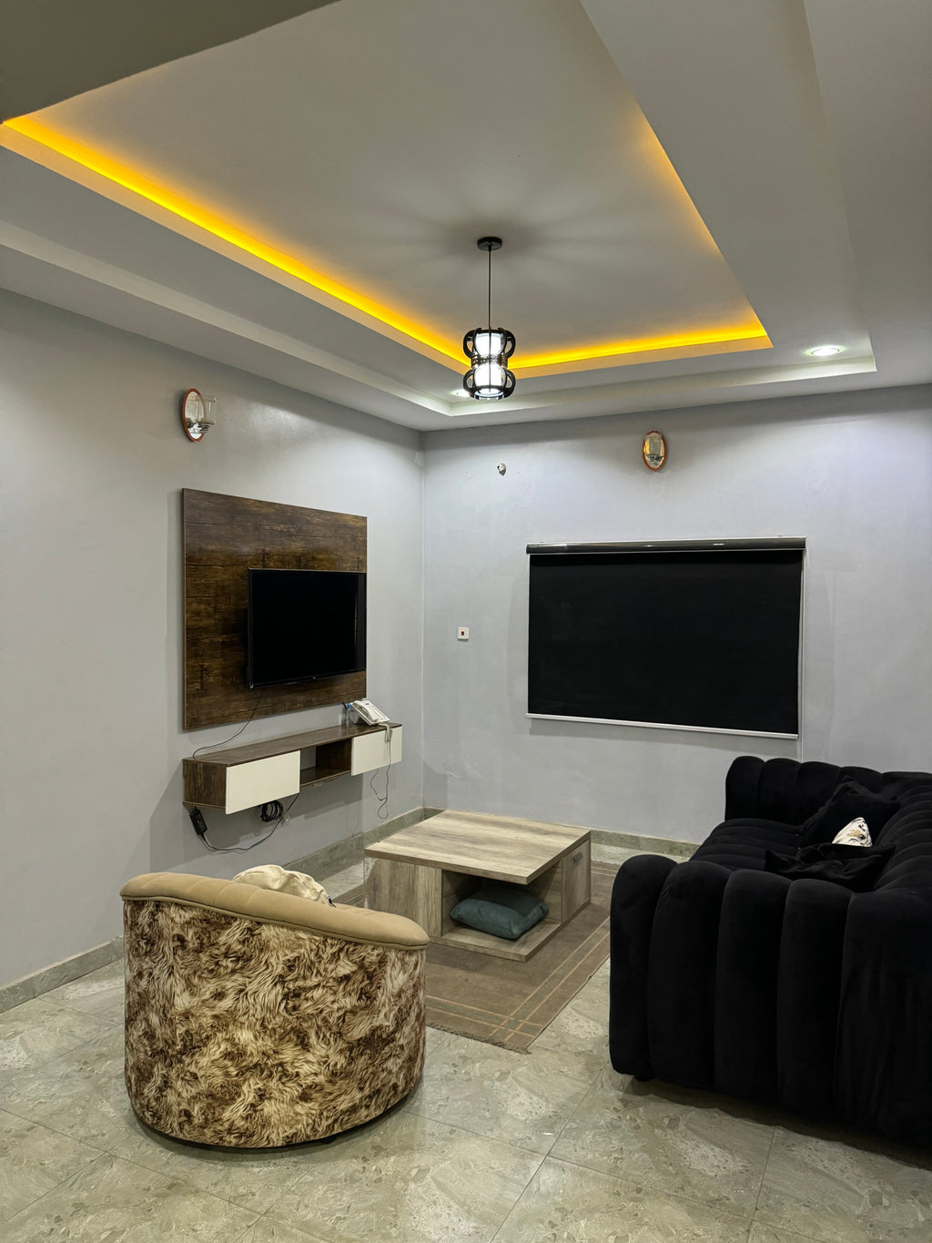 Masters bedroom kitchen and sitting room