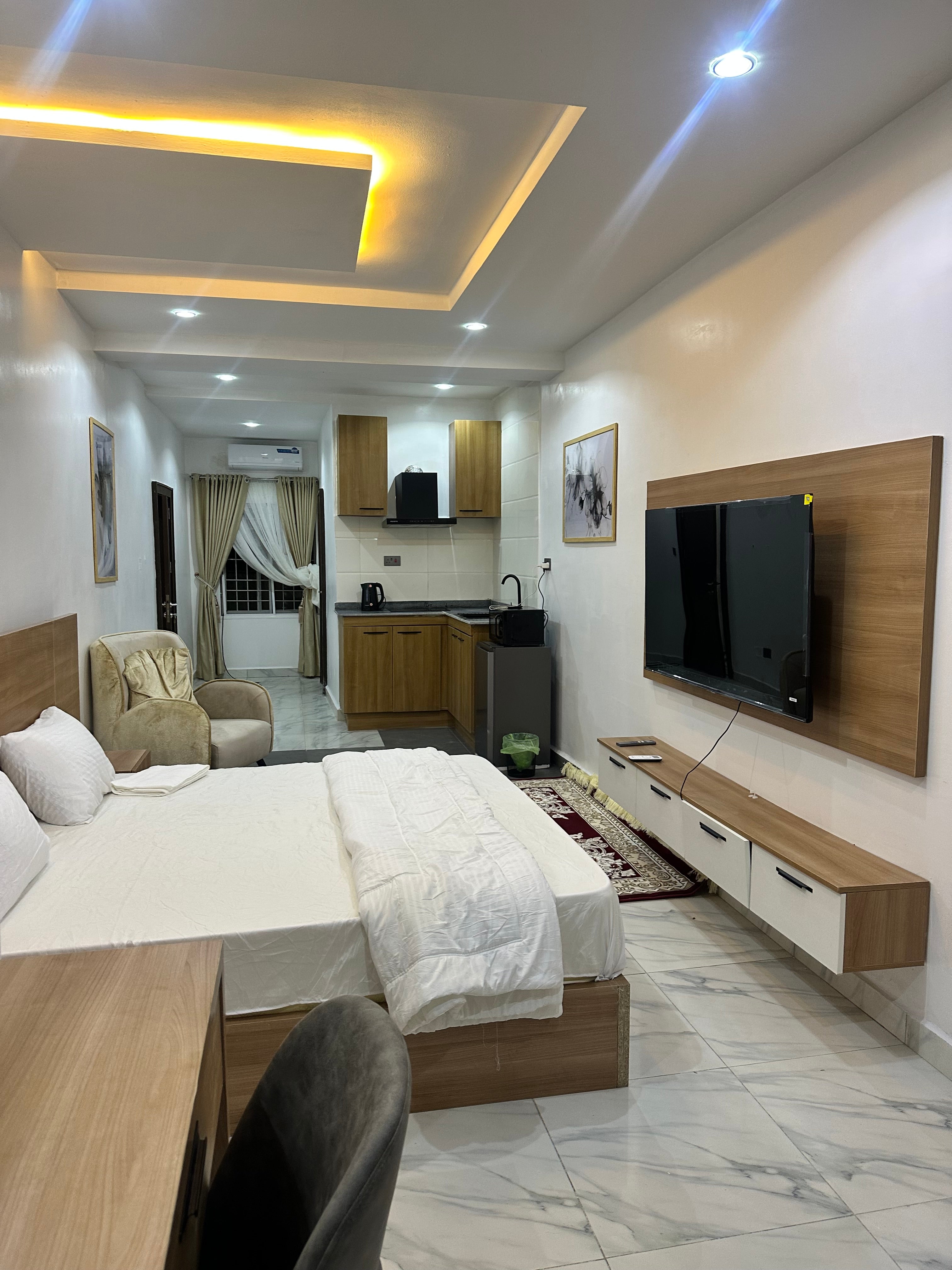 Studio Apartment by K30 Mall – Wuye, Abuja