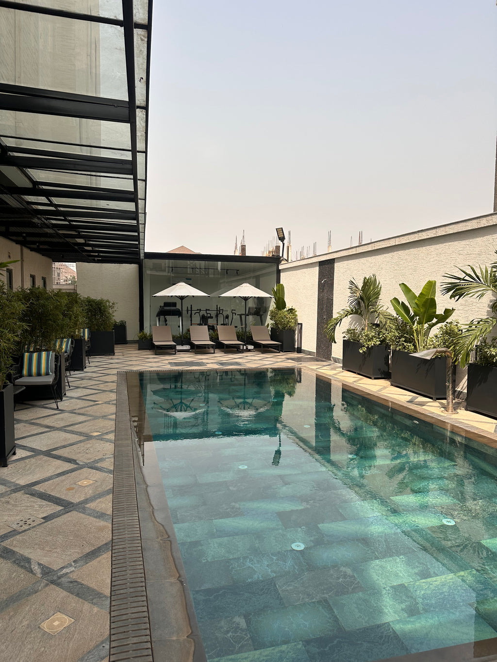 Luxury 2-Bedroom Penthouse with Private Hot Jacuzzi – Jahi, Abuja