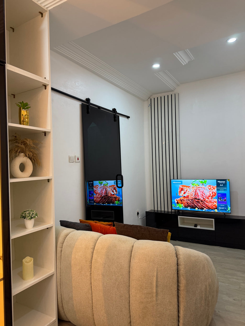 Spacious studio apartment