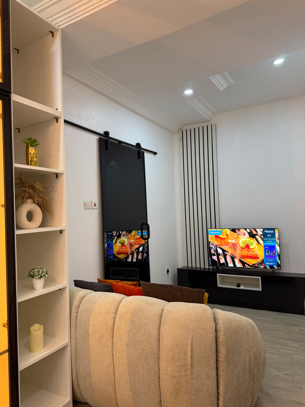 Spacious studio apartment