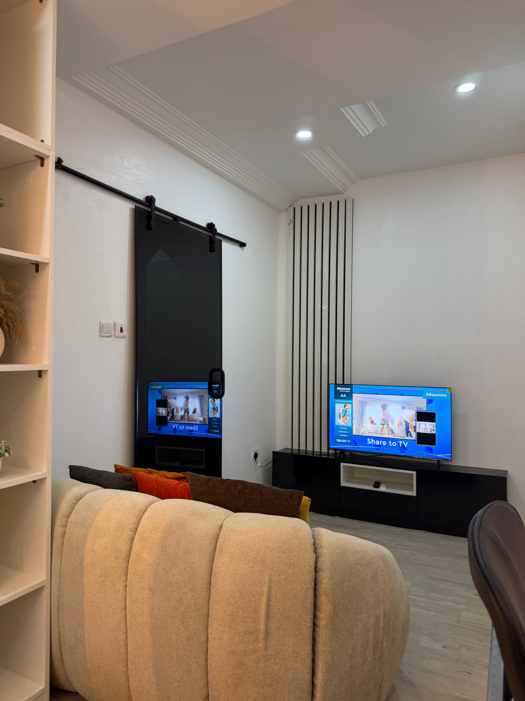 Spacious studio apartment