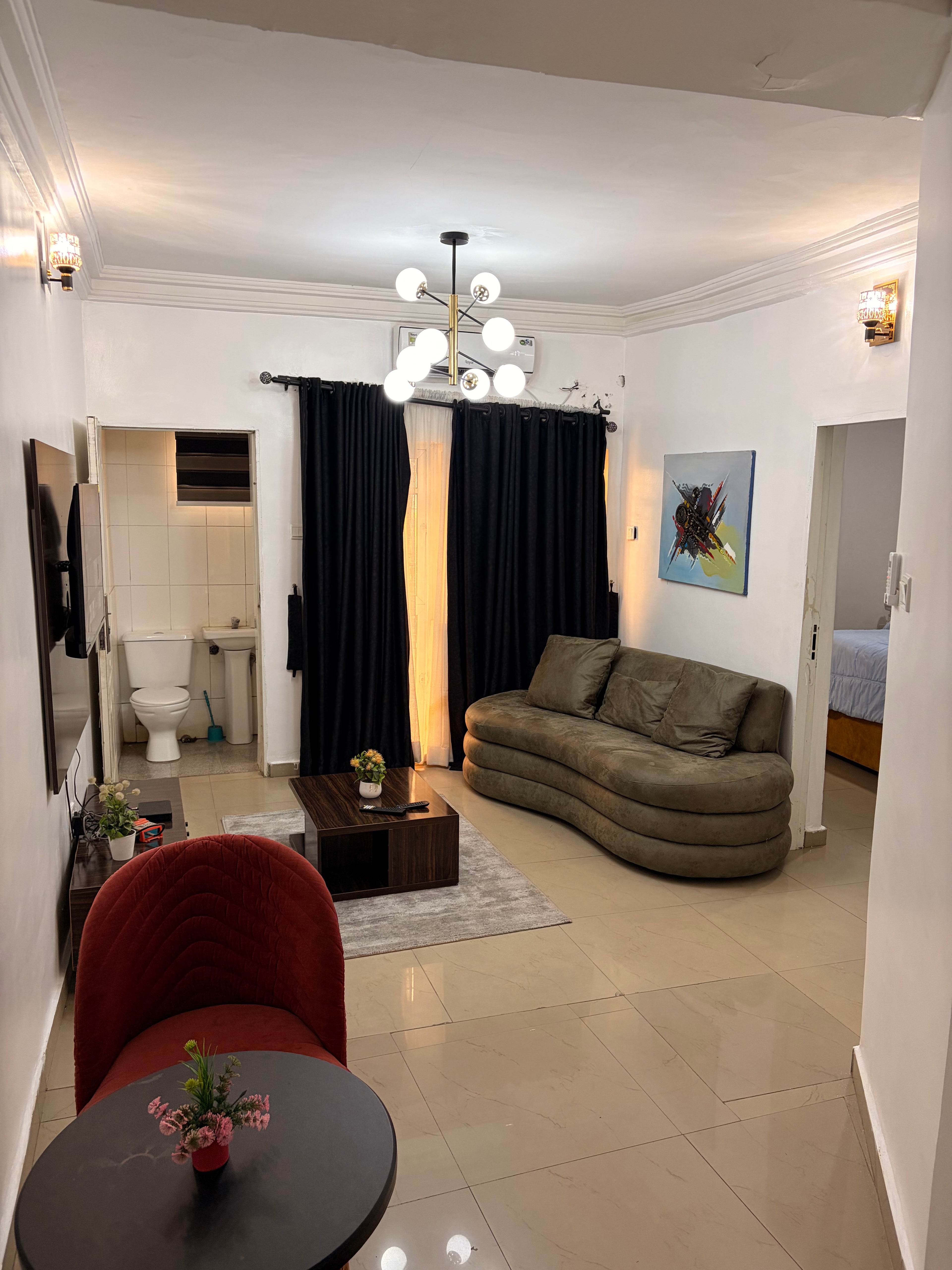 1 bed Wuye budget friendly